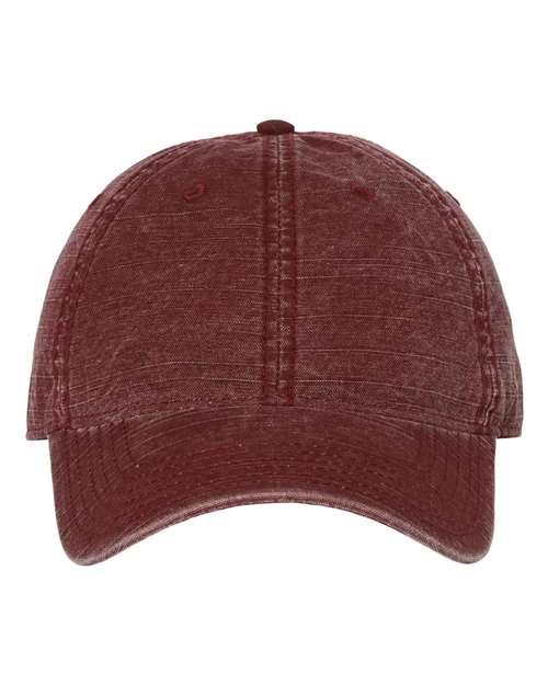 Sportsman Slub Fabric Dad Cap SP440 - Dresses Max