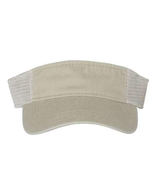 Sportsman Pigment-Dyed Trucker Visor SP540 - Dresses Max