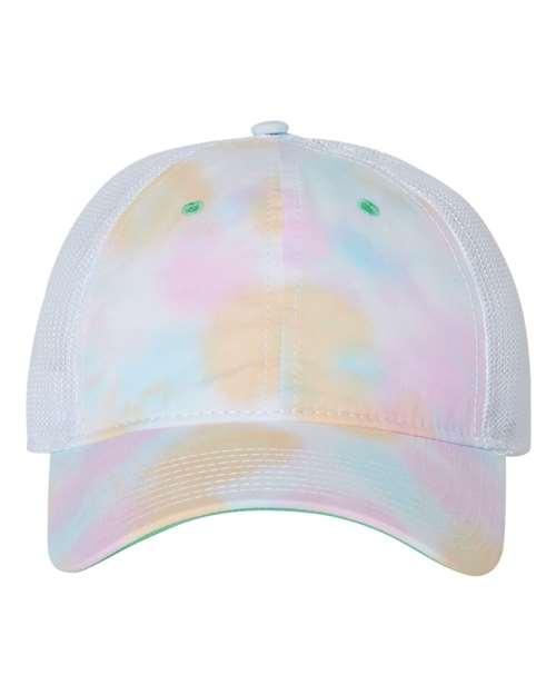 The Game Lido Tie-Dyed Trucker Cap GB470 - Dresses Max