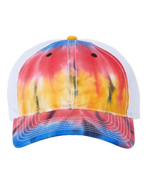 The Game Lido Tie-Dyed Trucker Cap GB470 - Dresses Max