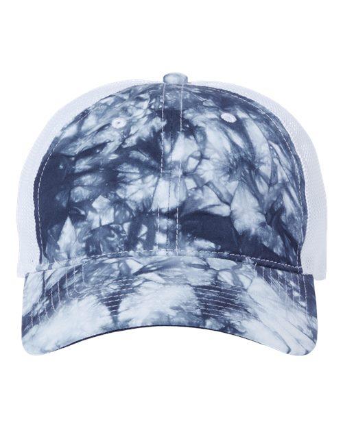 The Game Lido Tie-Dyed Trucker Cap GB470 - Dresses Max