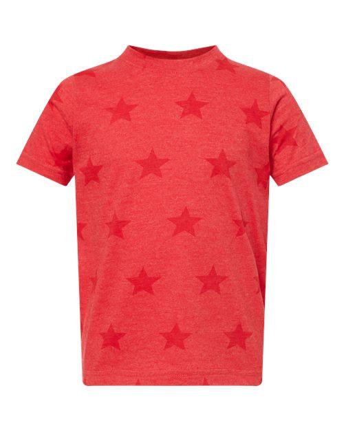 Code Five Toddler Star Print Tee 3029 - Dresses Max