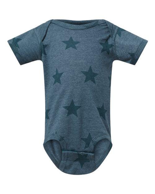 Code Five Infant Star Print Bodysuit 4329 - Dresses Max