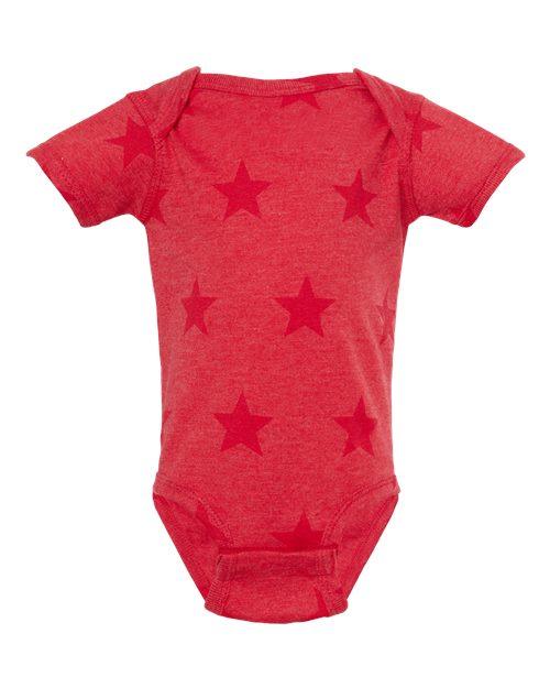 Code Five Infant Star Print Bodysuit 4329 - Dresses Max