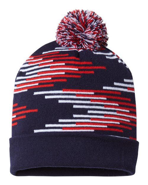 CAP AMERICA USA-Made Bar Beanie RKB12 - Dresses Max