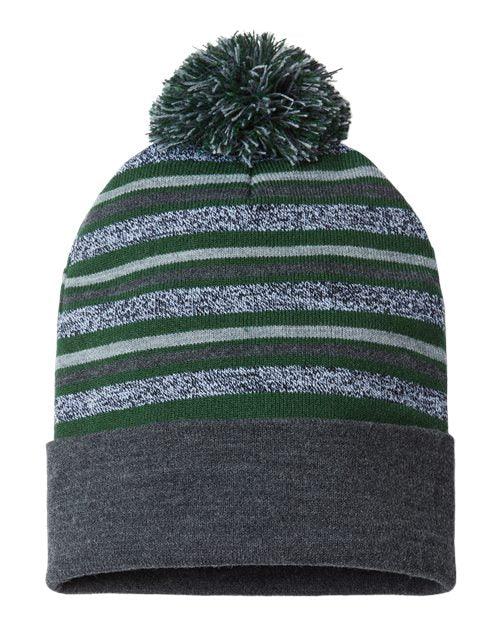 CAP AMERICA USA-Made Striped Beanie RKL12 - Dresses Max