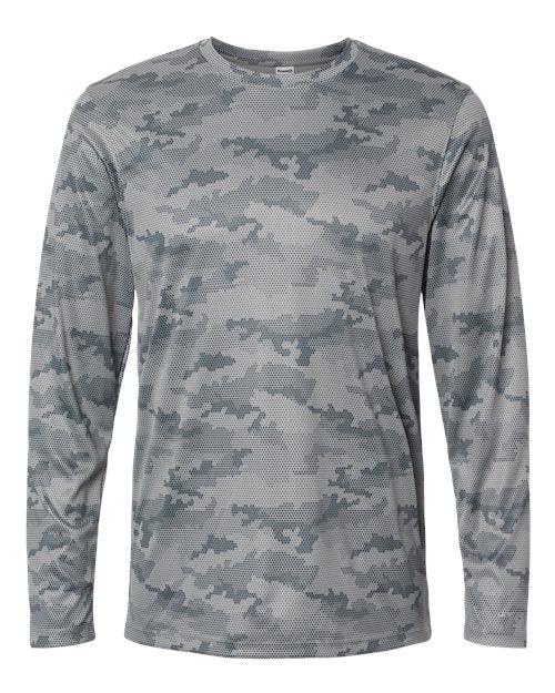 Paragon Pompano Performance Camo Long Sleeve T-Shirt 217 - Dresses Max