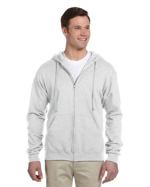 Jerzees Adult 8 oz. NuBlend Fleece Full-Zip Hooded Sweatshirt 993 - Dresses Max