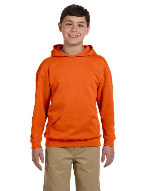 Jerzees Youth 8 oz. NuBlend Fleece Pullover Hooded Sweatshirt 996Y - Dresses Max