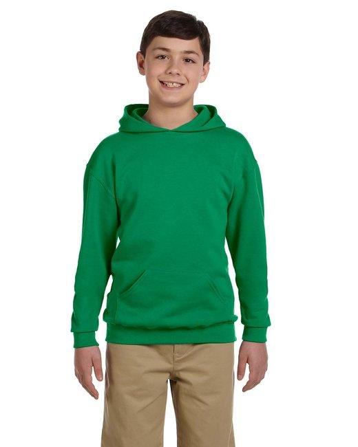 Jerzees Youth 8 oz. NuBlend® Fleece Pullover Hooded Sweatshirt 996Y - Dresses Max