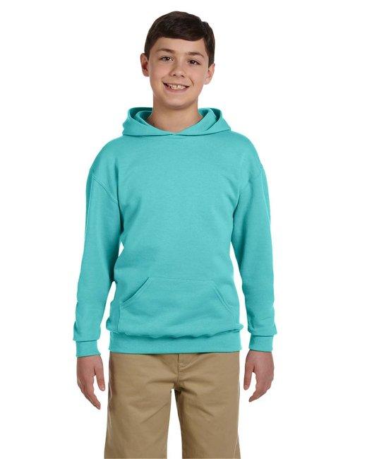 Jerzees Youth 8 oz. NuBlend® Fleece Pullover Hooded Sweatshirt 996Y - Dresses Max