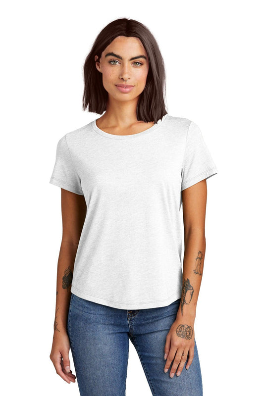 Allmade Women's Relaxed Tri-Blend Scoop Neck Tee AL2015 - Dresses Max