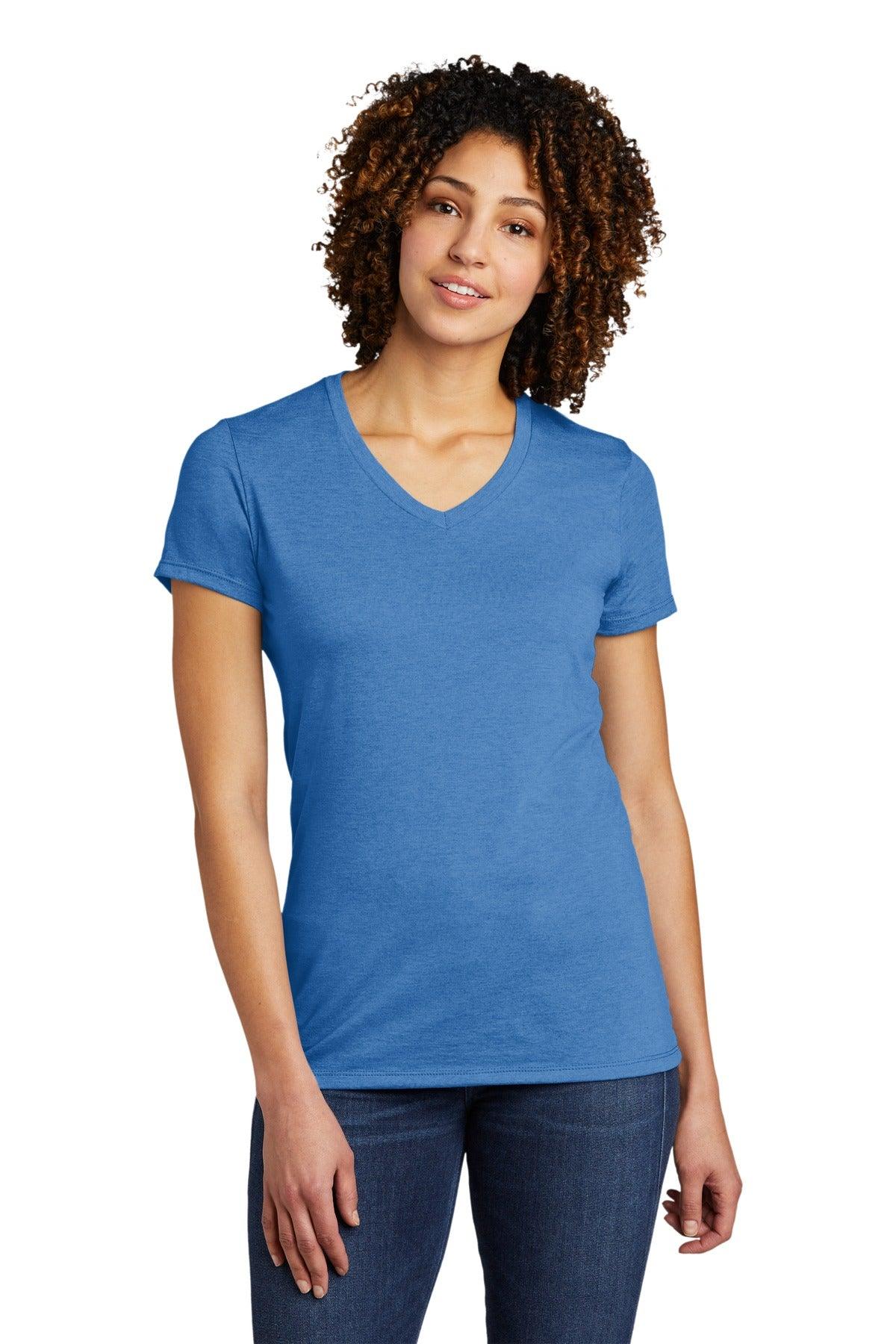 Allmade Women's Tri-Blend V-Neck Tee AL2018 - Dresses Max