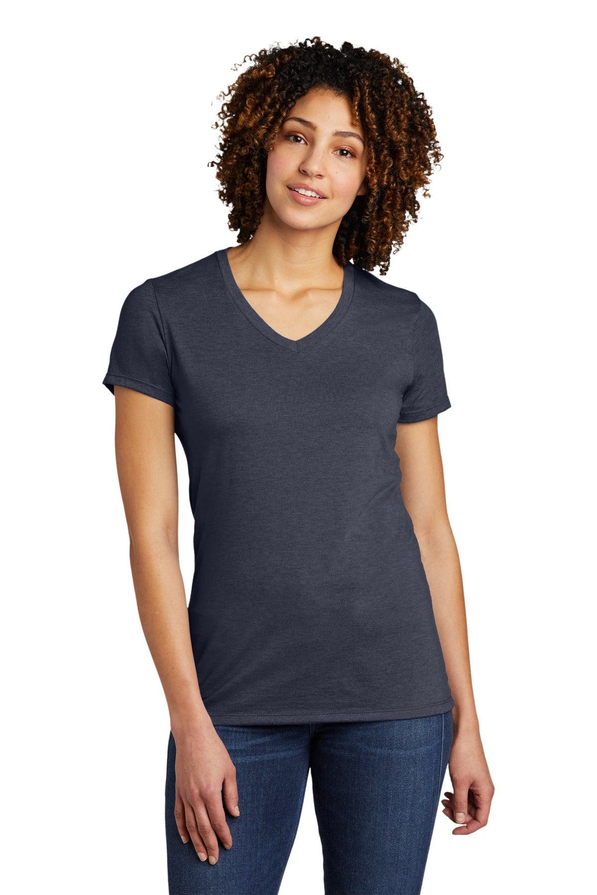 Allmade Women's Tri-Blend V-Neck Tee AL2018 - Dresses Max