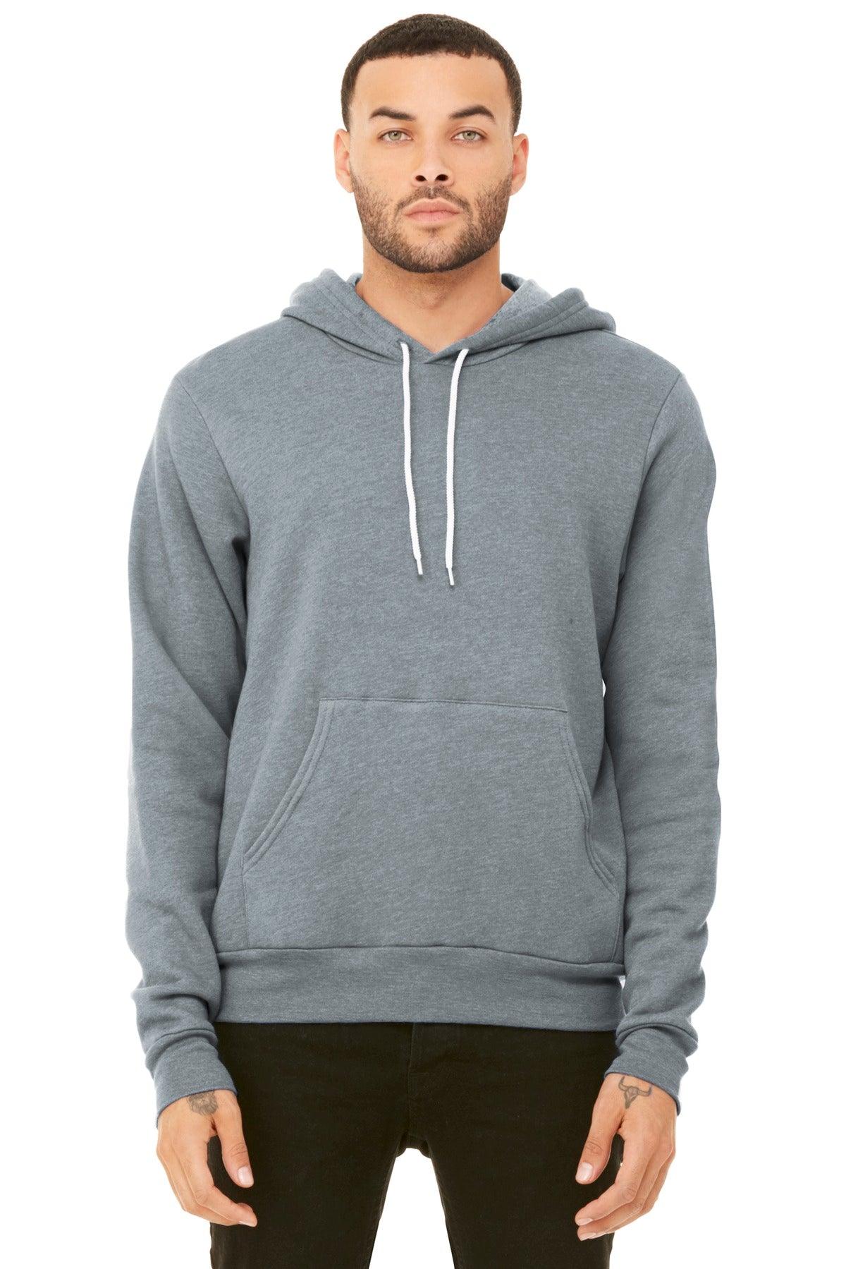 BELLA+CANVAS Unisex Sponge Fleece Pullover Hoodie. BC3719 - Dresses Max