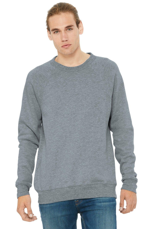 BELLA+CANVAS Unisex Sponge Fleece Raglan Sweatshirt. BC3901 - Dresses Max