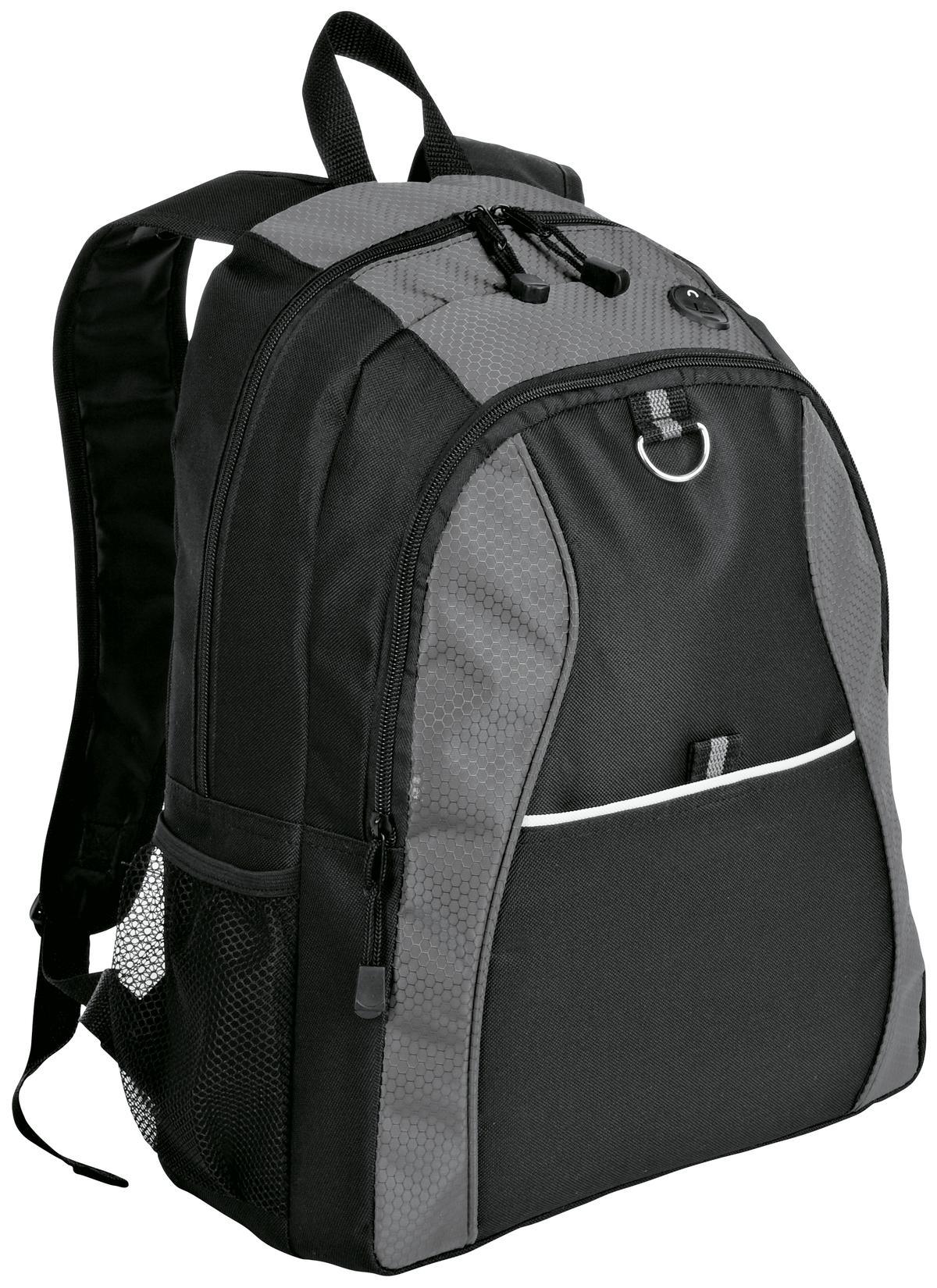Port Authority Contrast Honeycomb Backpack. BG1020 - Dresses Max