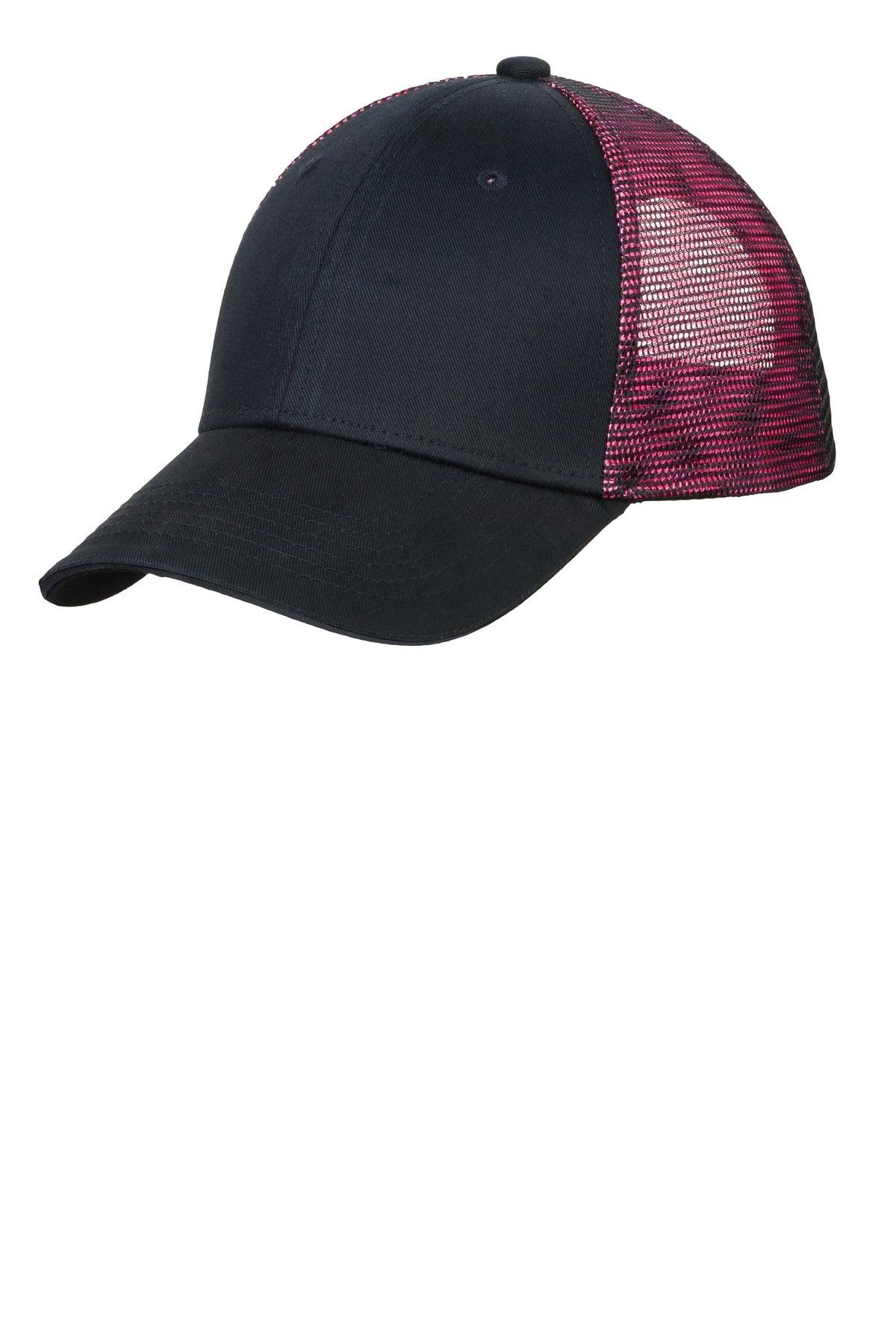 Port Authority Double Mesh Snapback Sandwich Bill Cap. C818 - Dresses Max