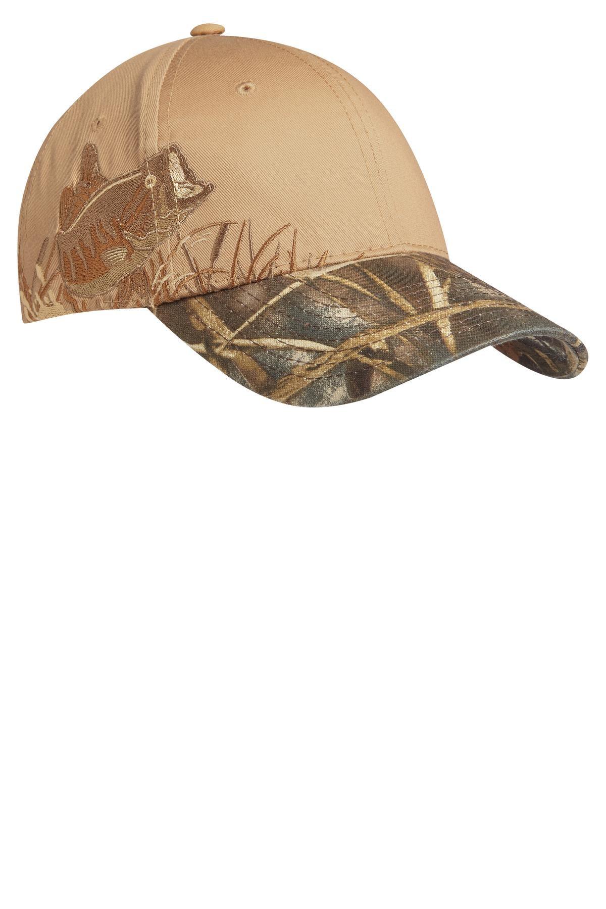 Port Authority Embroidered Camouflage Cap. C820 - Dresses Max