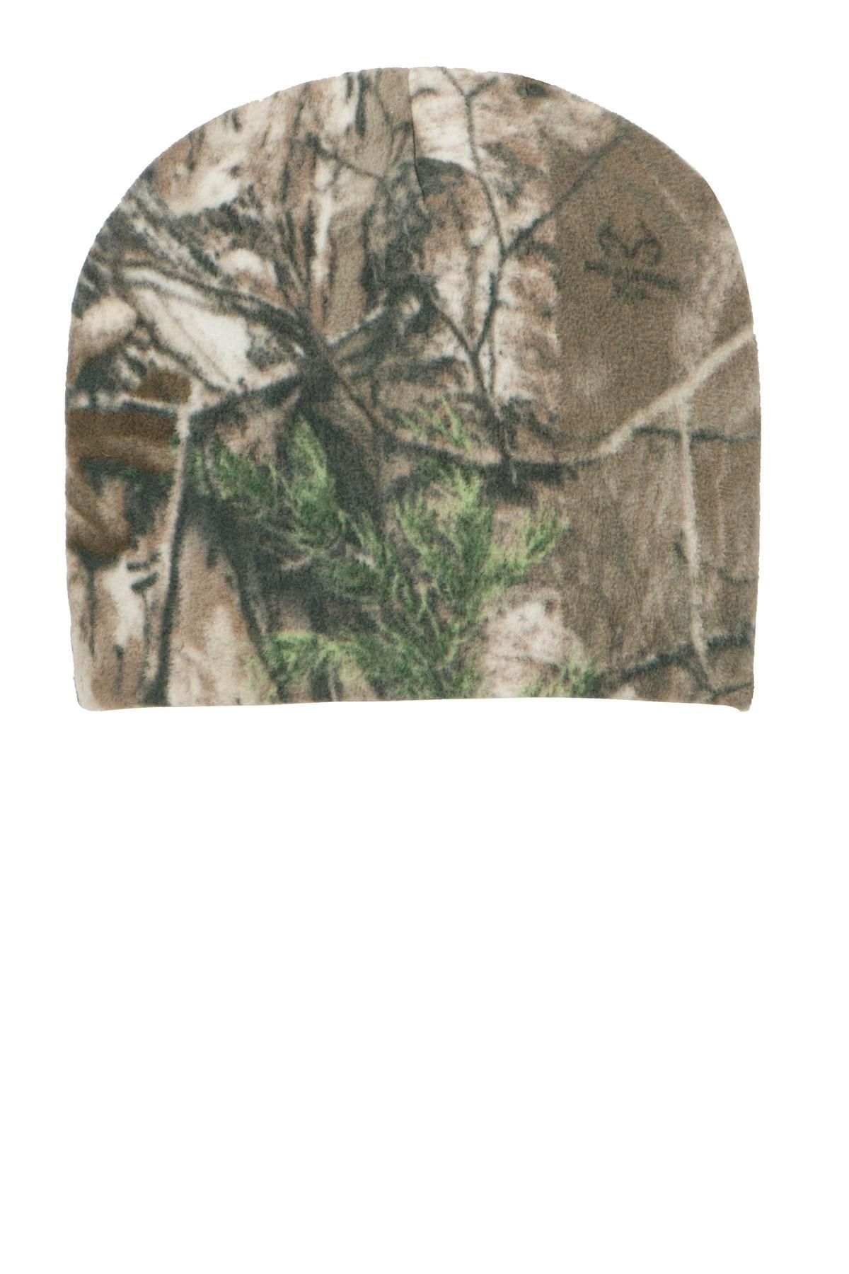 Port Authority Camouflage Fleece Beanie. C901 - Dresses Max