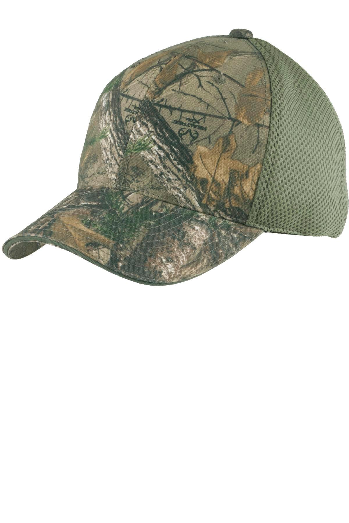 Port Authority Camouflage Cap with Air Mesh Back. C912 - Dresses Max