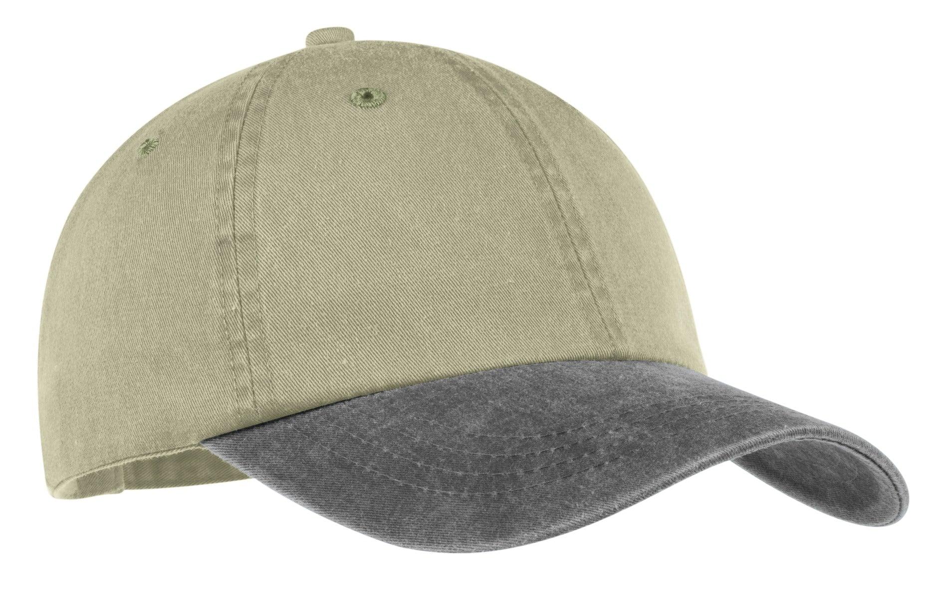 Port & Company -Two-Tone Pigment-Dyed Cap. CP83 - Dresses Max