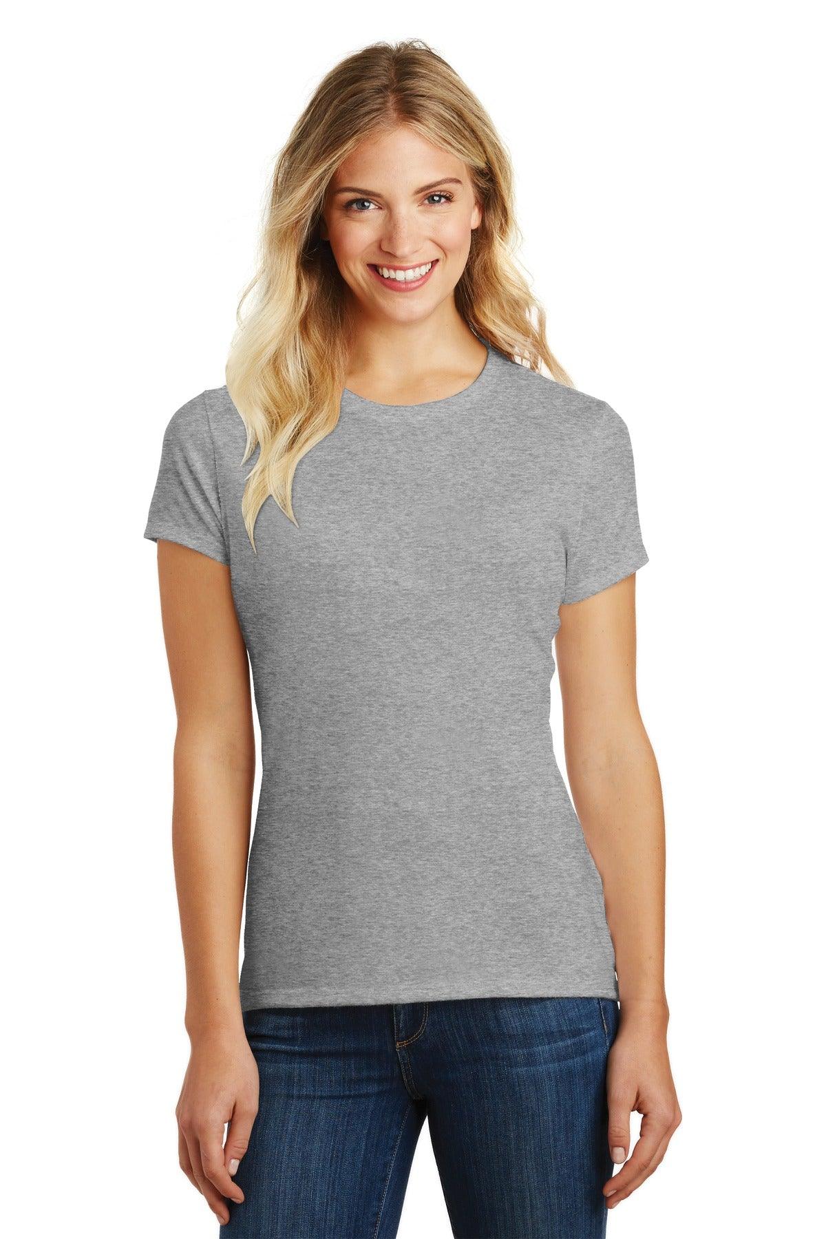 District Women's Perfect Blend Tee. DM108L - Dresses Max