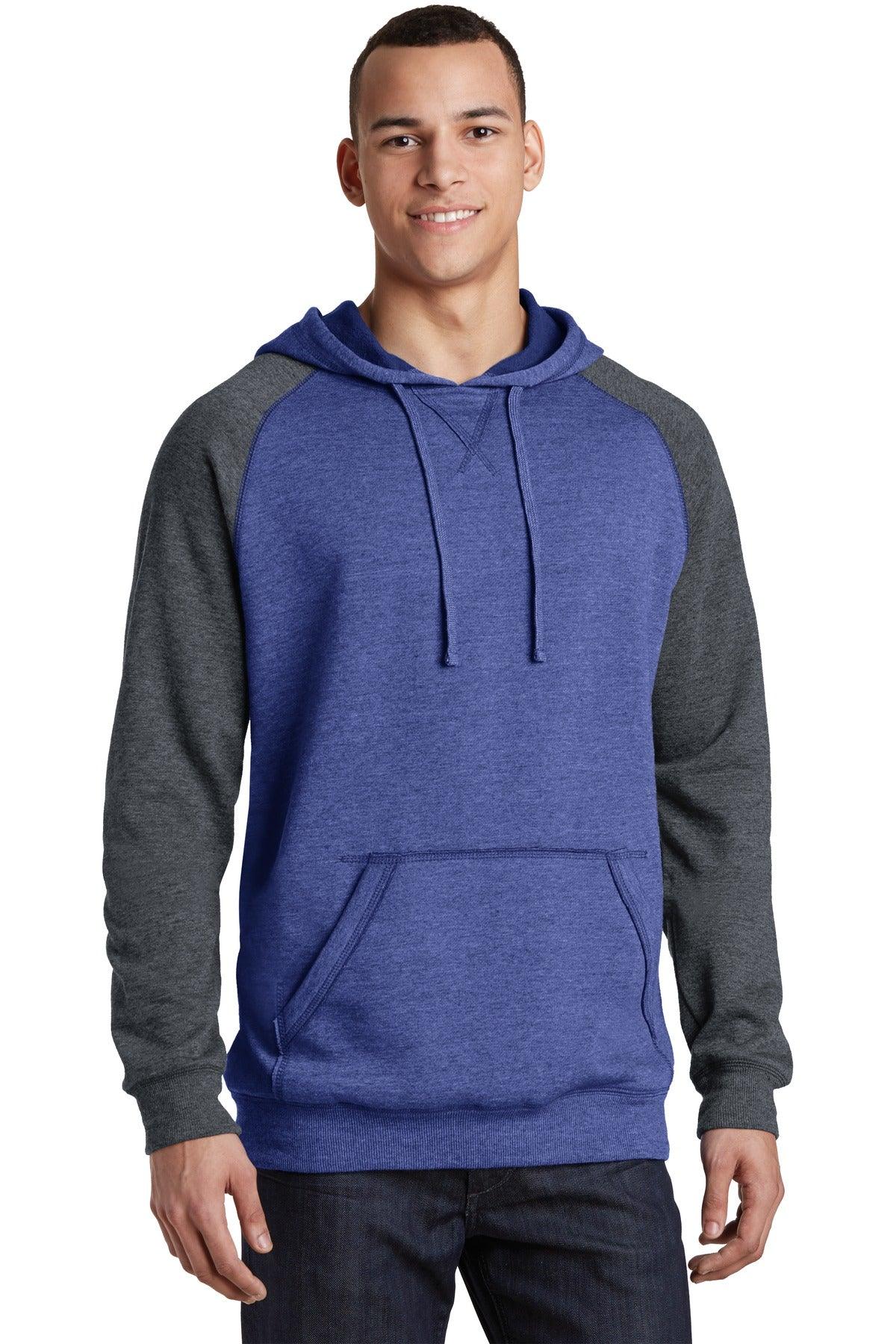 District Young Mens Lightweight Fleece Raglan Hoodie. DT196 - Dresses Max