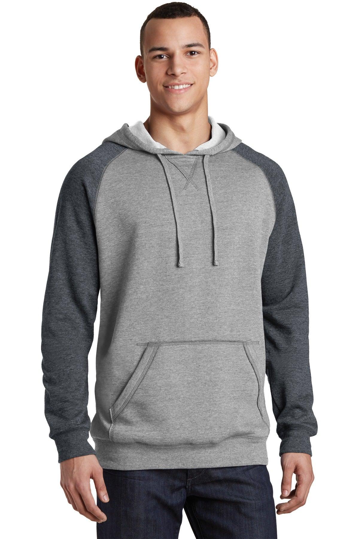 District Young Mens Lightweight Fleece Raglan Hoodie. DT196 - Dresses Max