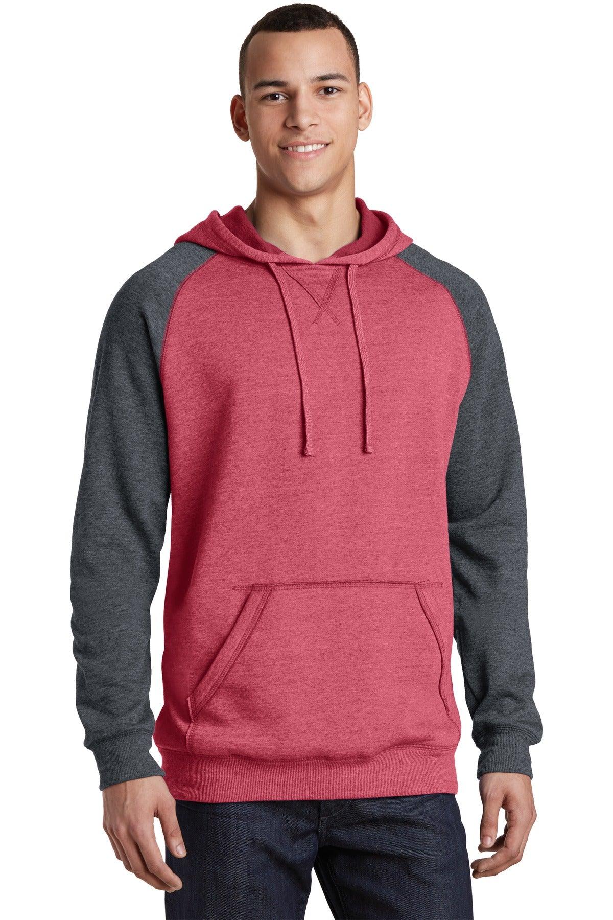 District Young Mens Lightweight Fleece Raglan Hoodie. DT196 - Dresses Max