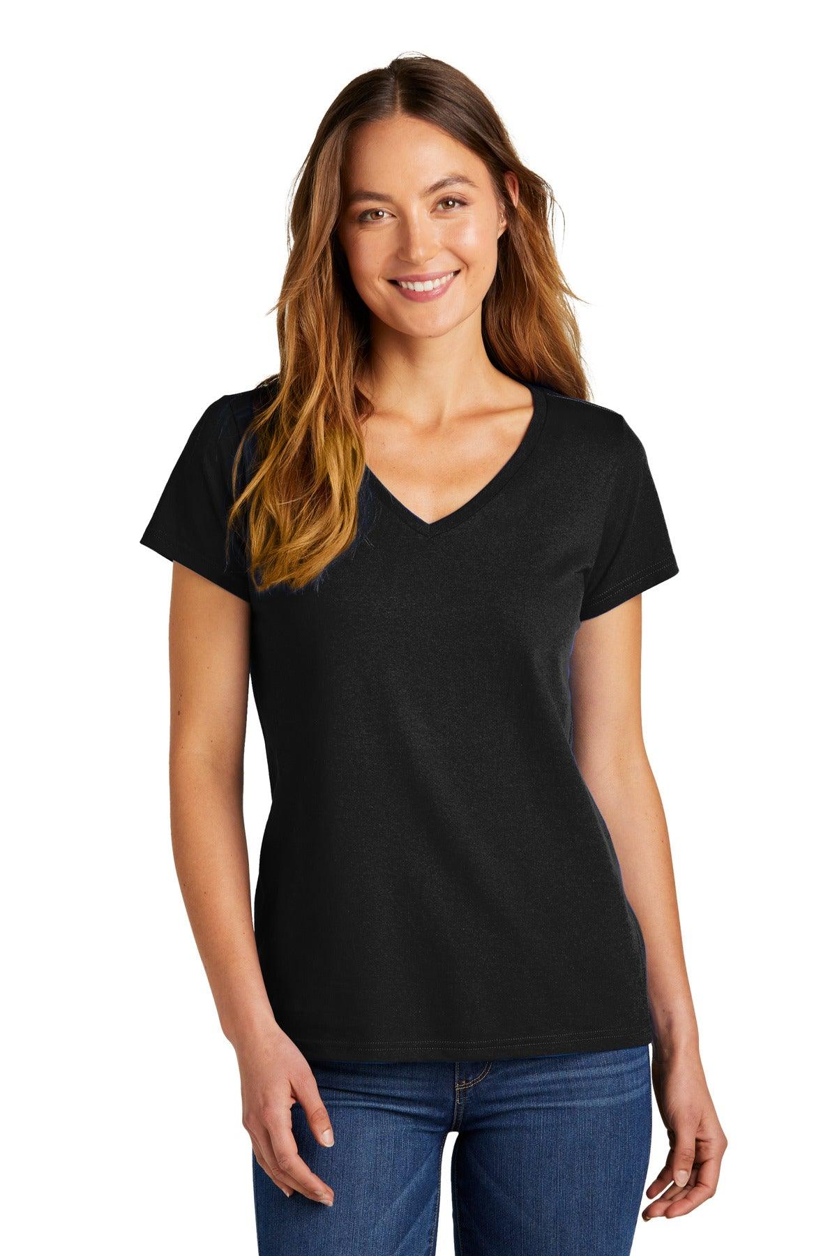 District Women's The Concert Tee V-Neck DT5002 - Dresses Max