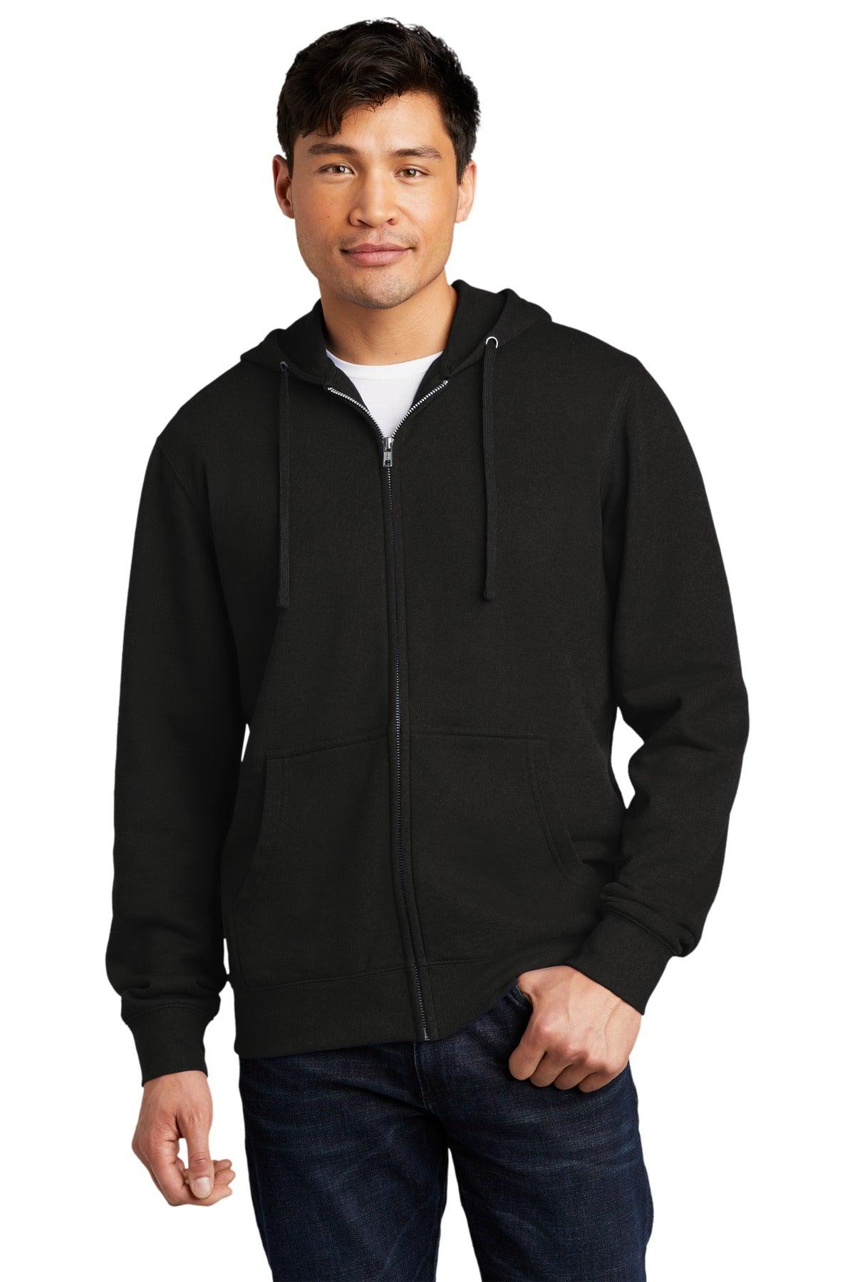 District V.I.T. Fleece Full-Zip Hoodie DT6102 - Dresses Max