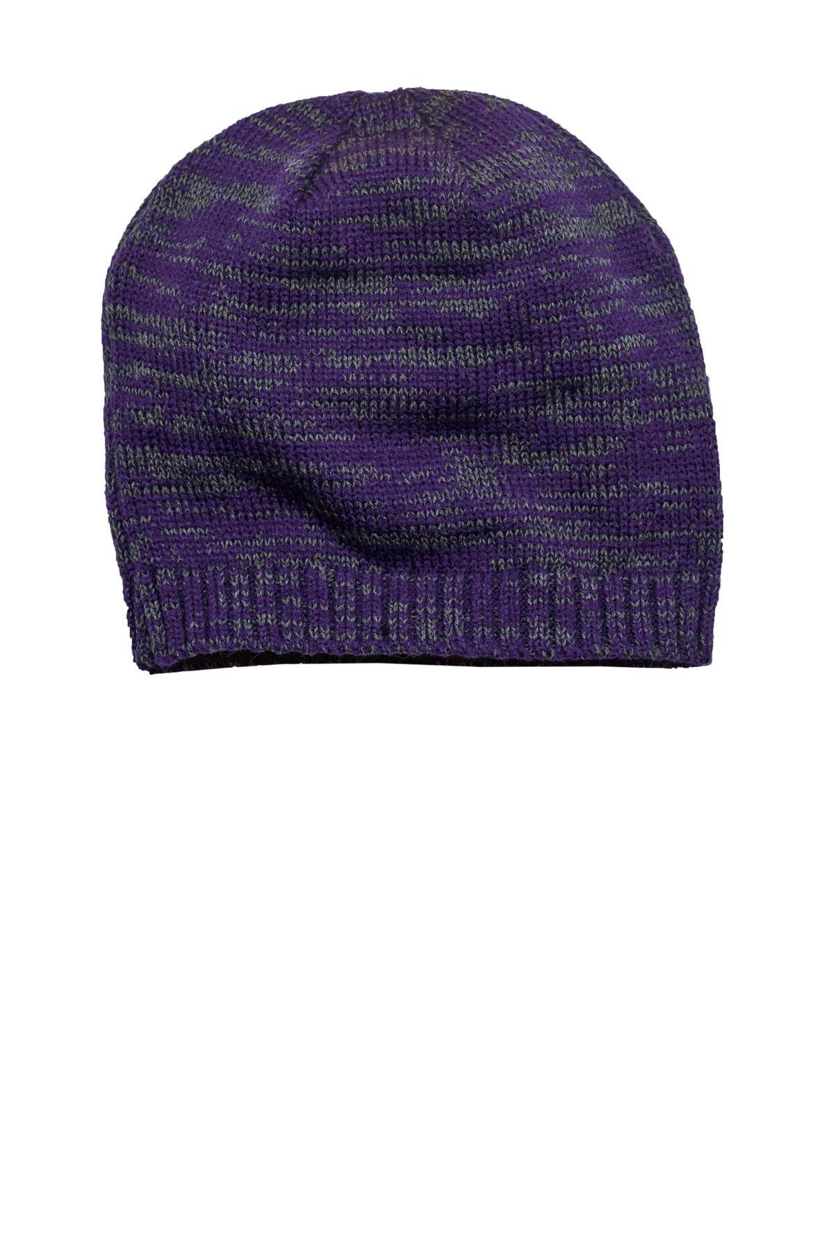 District Spaced-Dyed Beanie DT620 - Dresses Max