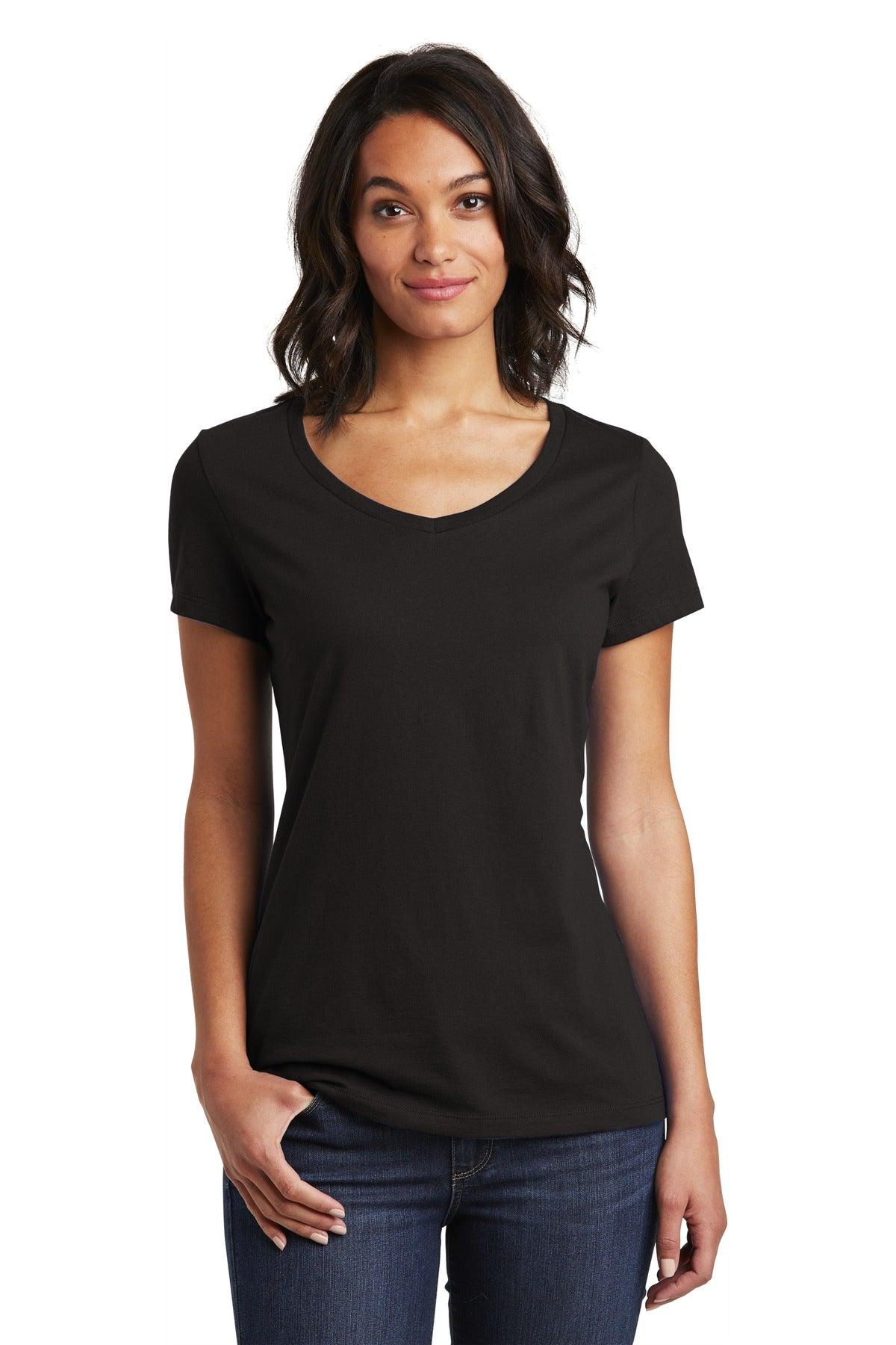 District Women's Very Important Tee V-Neck. DT6503 - Dresses Max