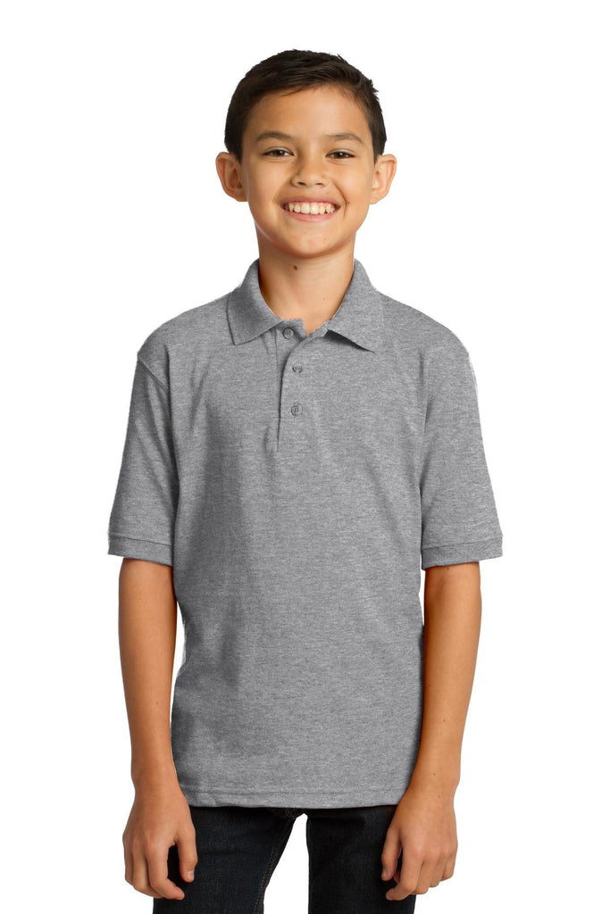 Port & Company Youth Core Blend Jersey Knit Polo. KP55Y