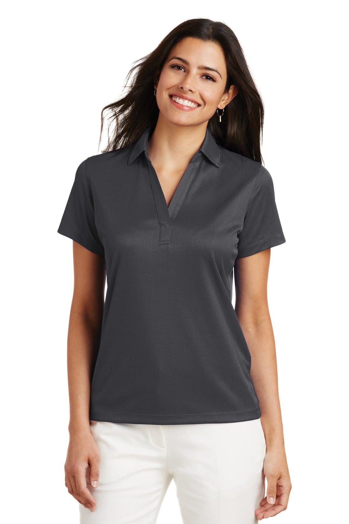 Port Authority Ladies Performance Fine Jacquard Polo. L528 - Dresses Max