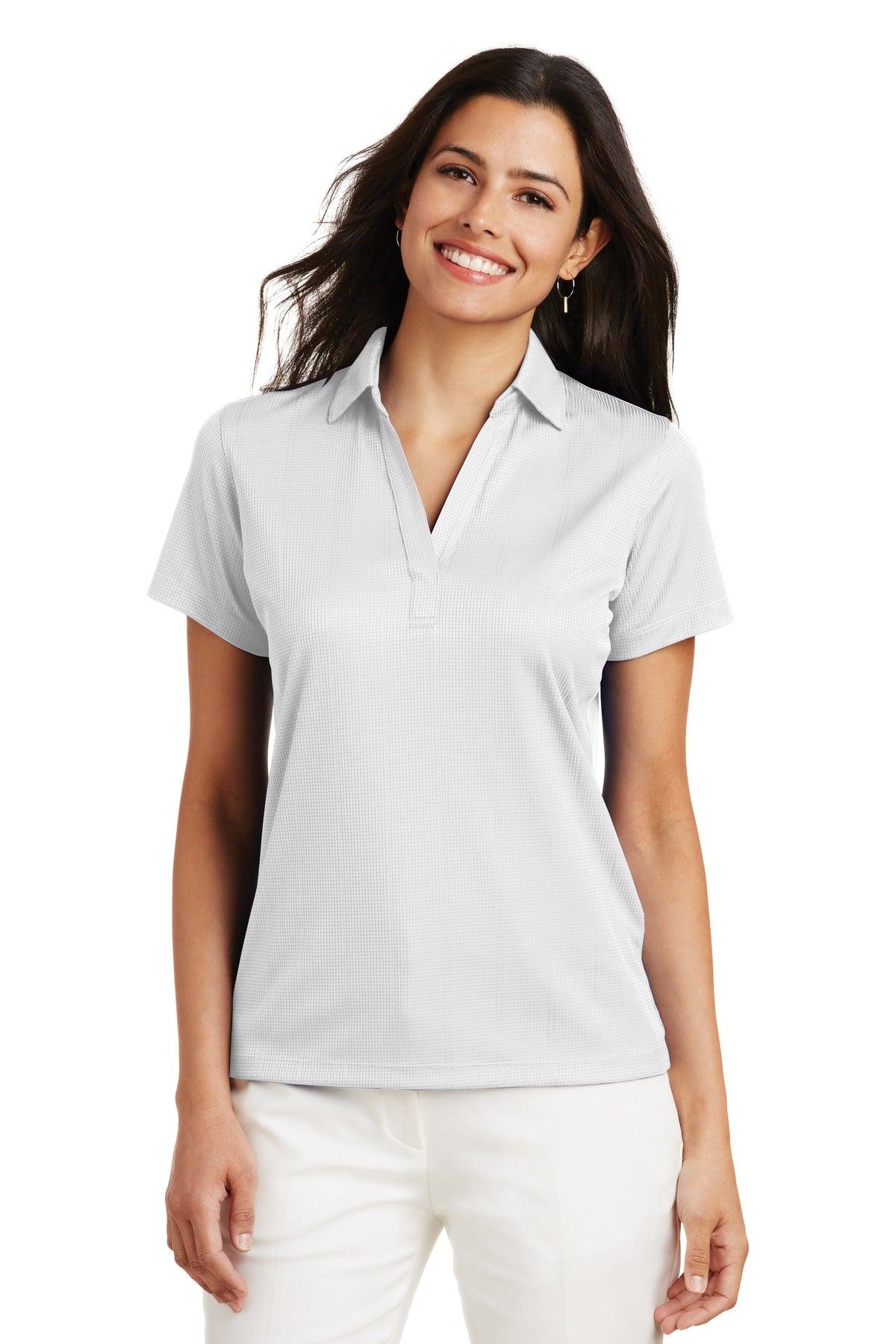 Port Authority Ladies Performance Fine Jacquard Polo. L528 - Dresses Max