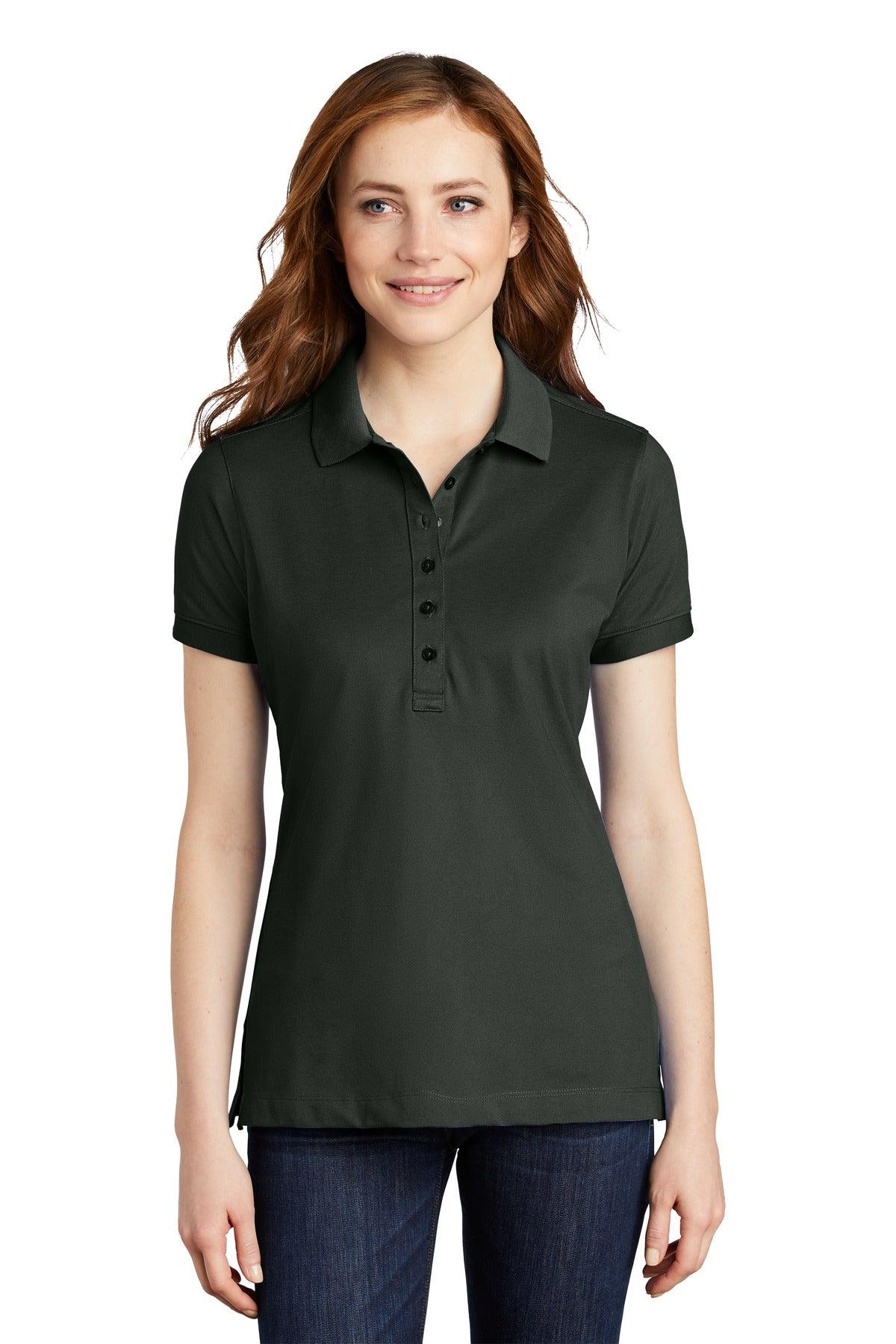 Port Authority Ladies Stretch Pique Polo. L555 - Dresses Max