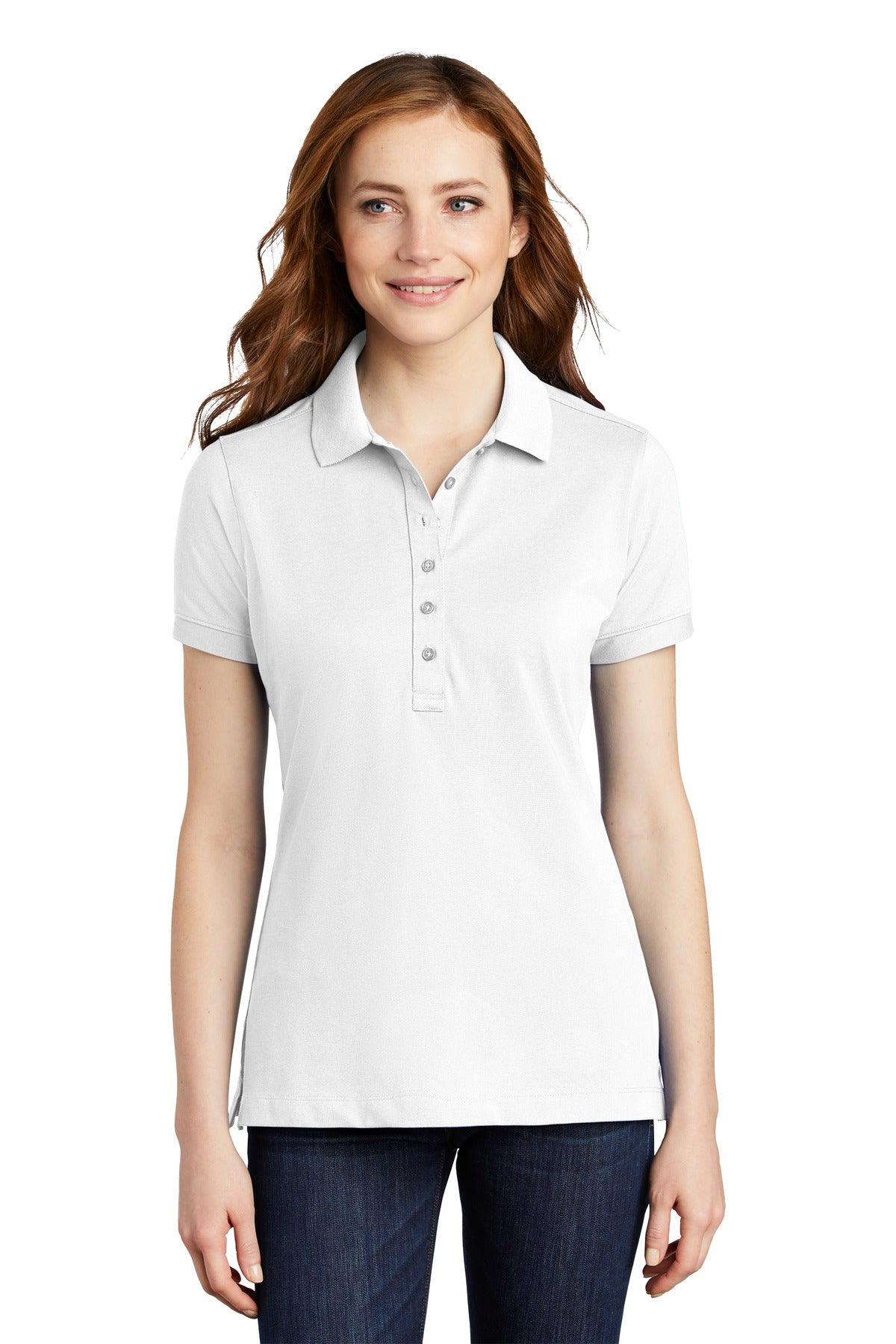 Port Authority Ladies Stretch Pique Polo. L555 - Dresses Max