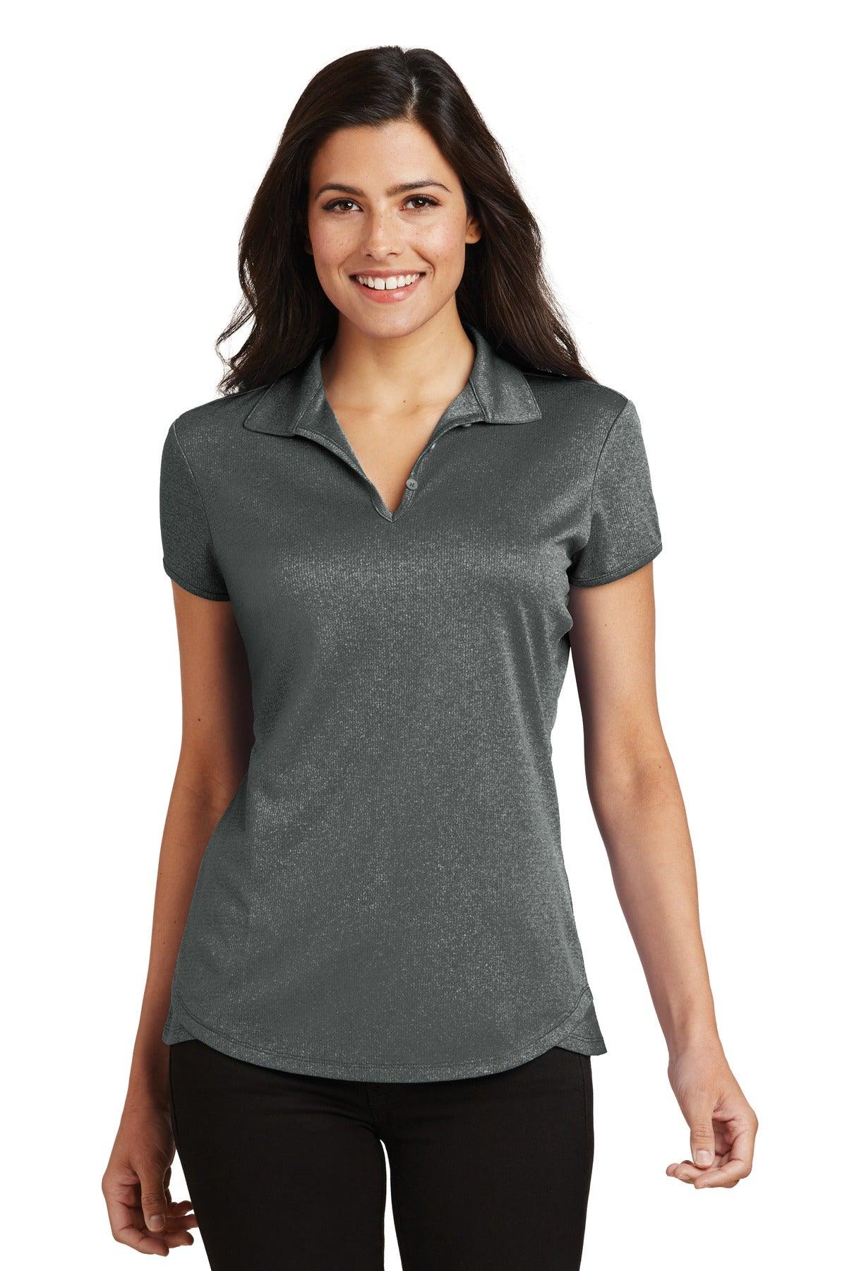 Port Authority Ladies Trace Heather Polo. L576 - Dresses Max