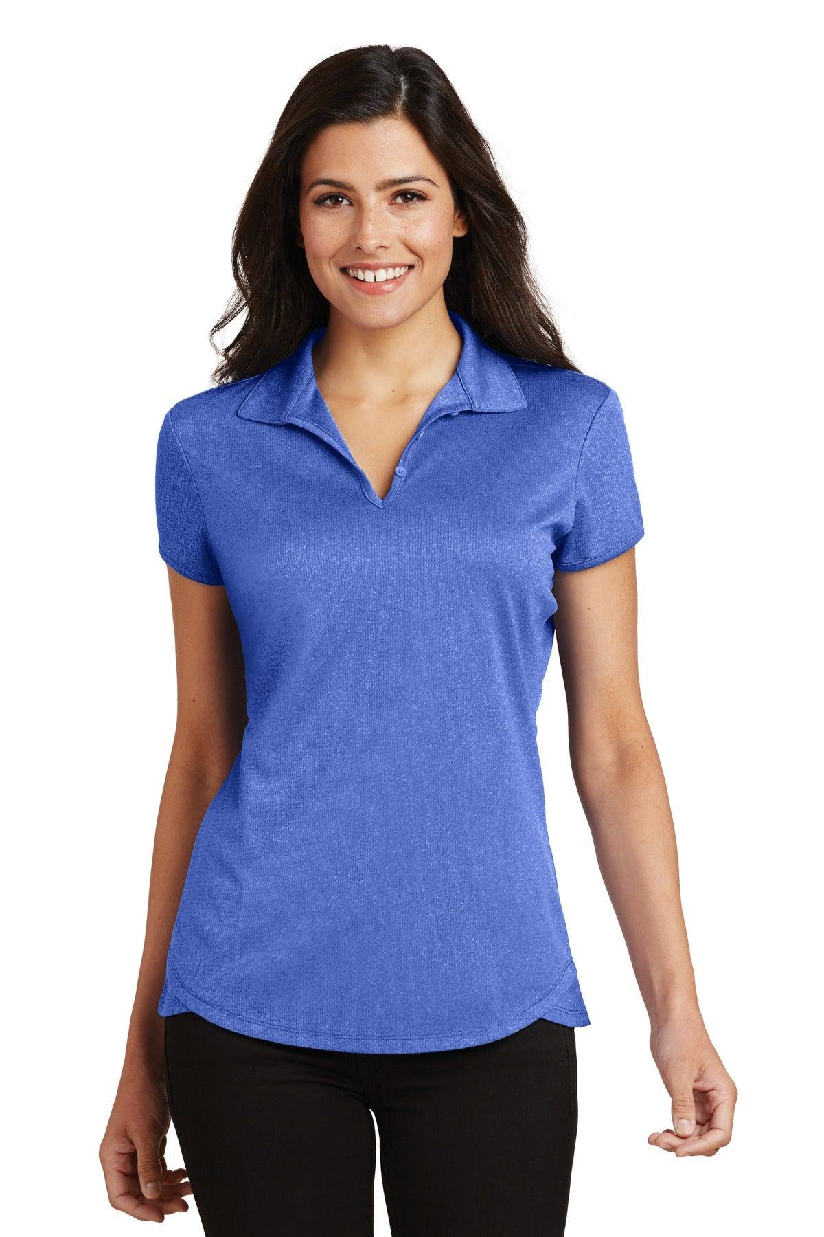 Port Authority Ladies Trace Heather Polo. L576 - Dresses Max