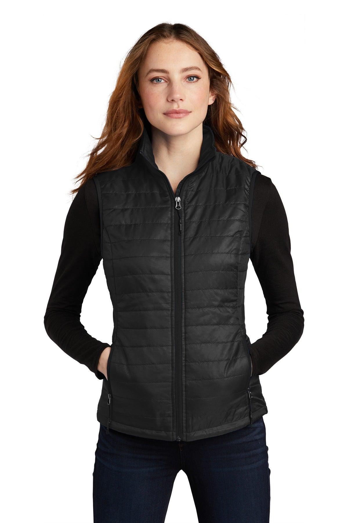 Port Authority Ladies Packable Puffy Vest L851 - Dresses Max