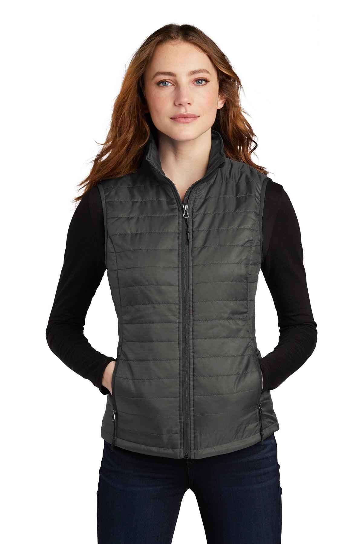 Port Authority Ladies Packable Puffy Vest L851 - Dresses Max