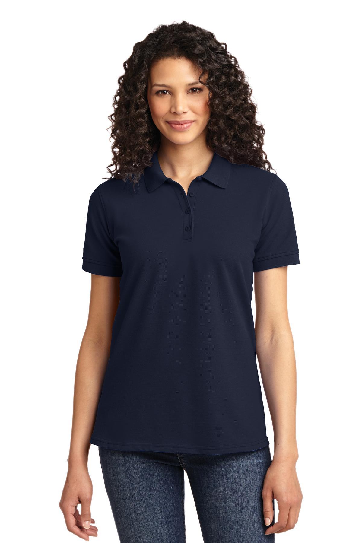 Port & Company Ladies Core Blend Pique Polo. LKP155 - Dresses Max