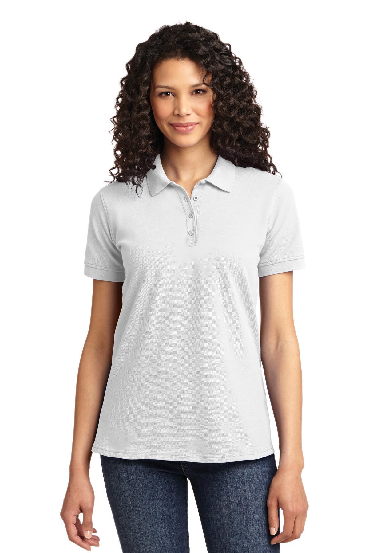 Port & Company Ladies Core Blend Pique Polo. LKP155 - Dresses Max