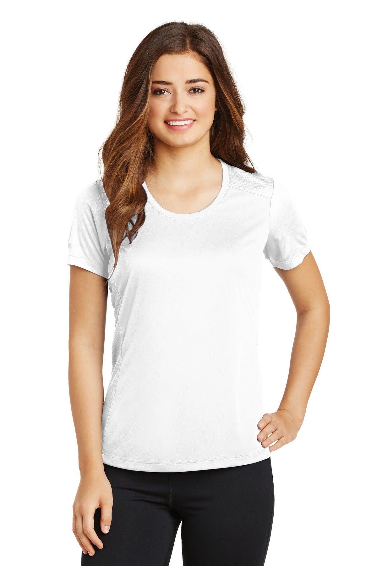 Sport-Tek Ladies PosiCharge Elevate Scoop Neck Tee. LST380 - Dresses Max