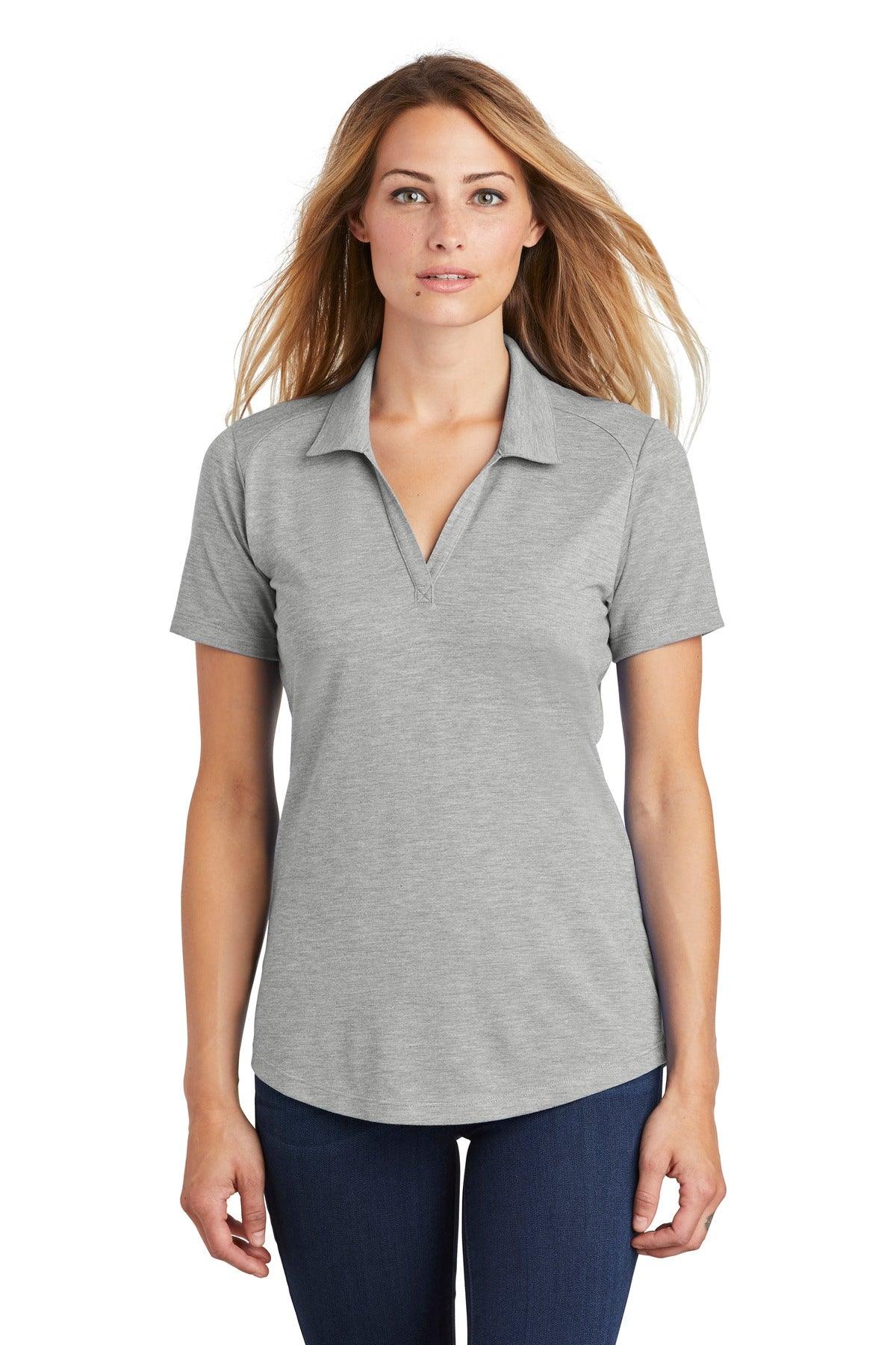 Sport-Tek Ladies PosiCharge Tri-Blend Wicking Polo. LST405 - Dresses Max