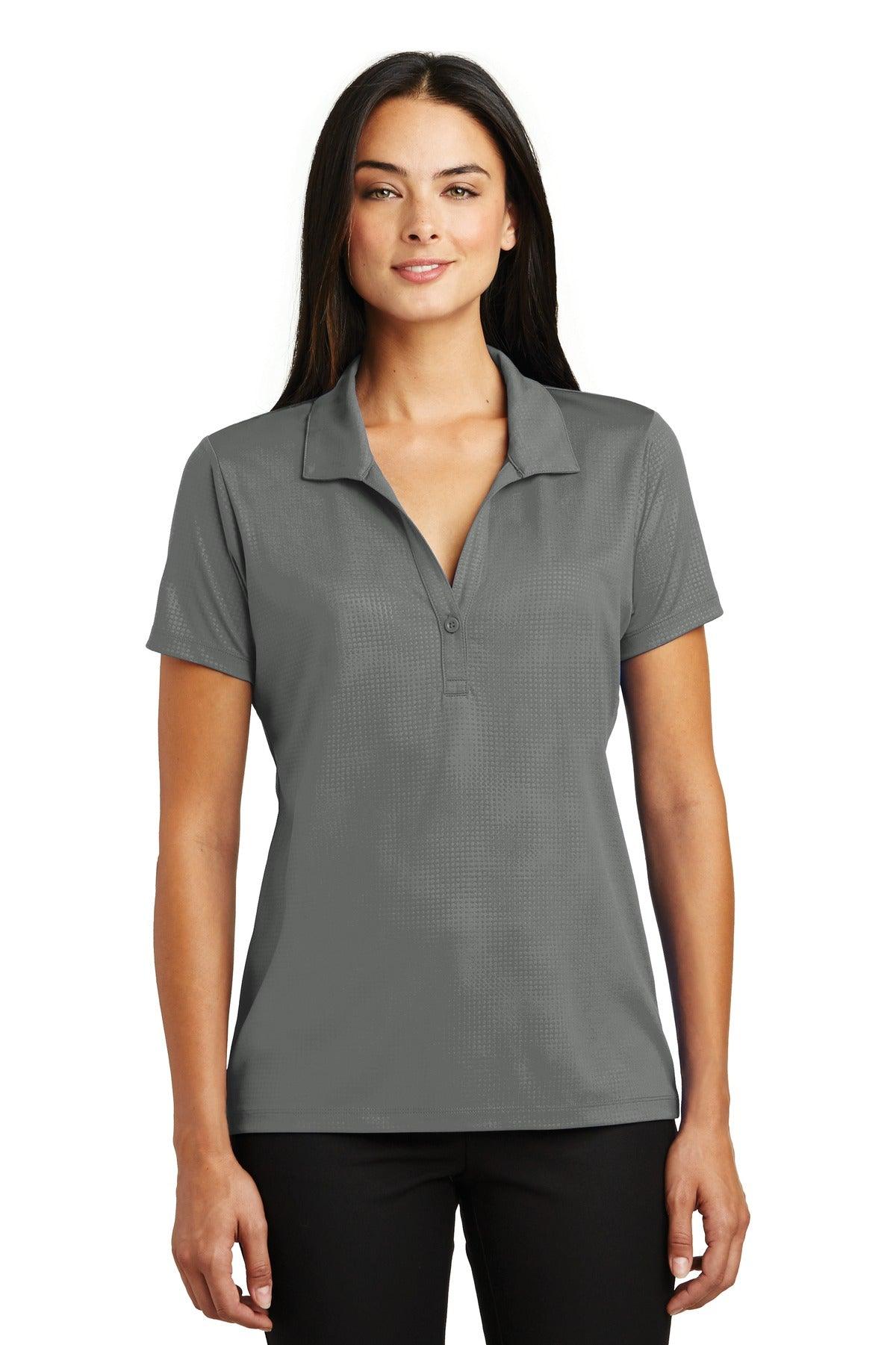 Sport-Tek Ladies Embossed PosiCharge Tough Polo . LST630 - Dresses Max