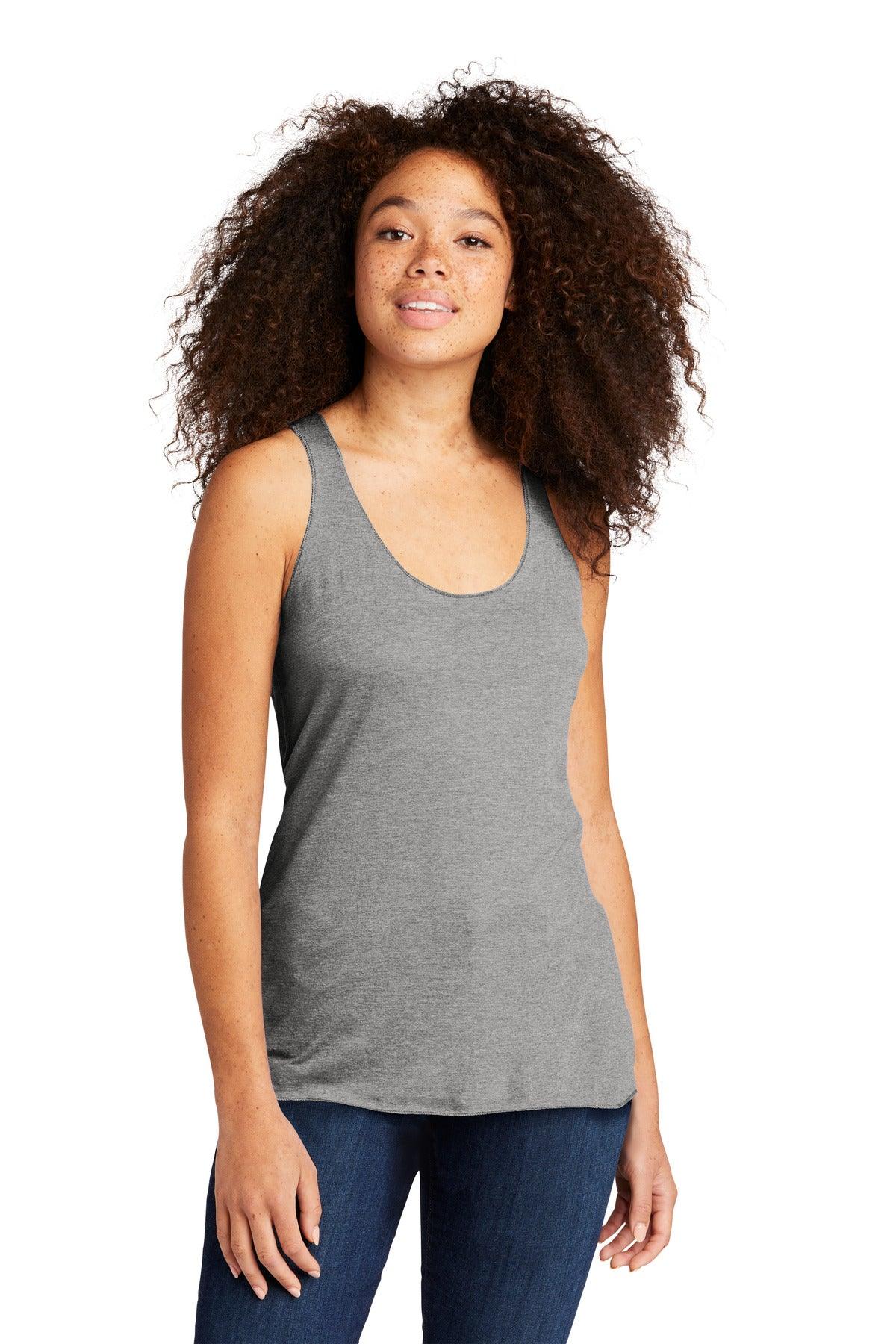 Next Level Apparel Women's Tri-Blend Racerback Tank. NL6733 - Dresses Max