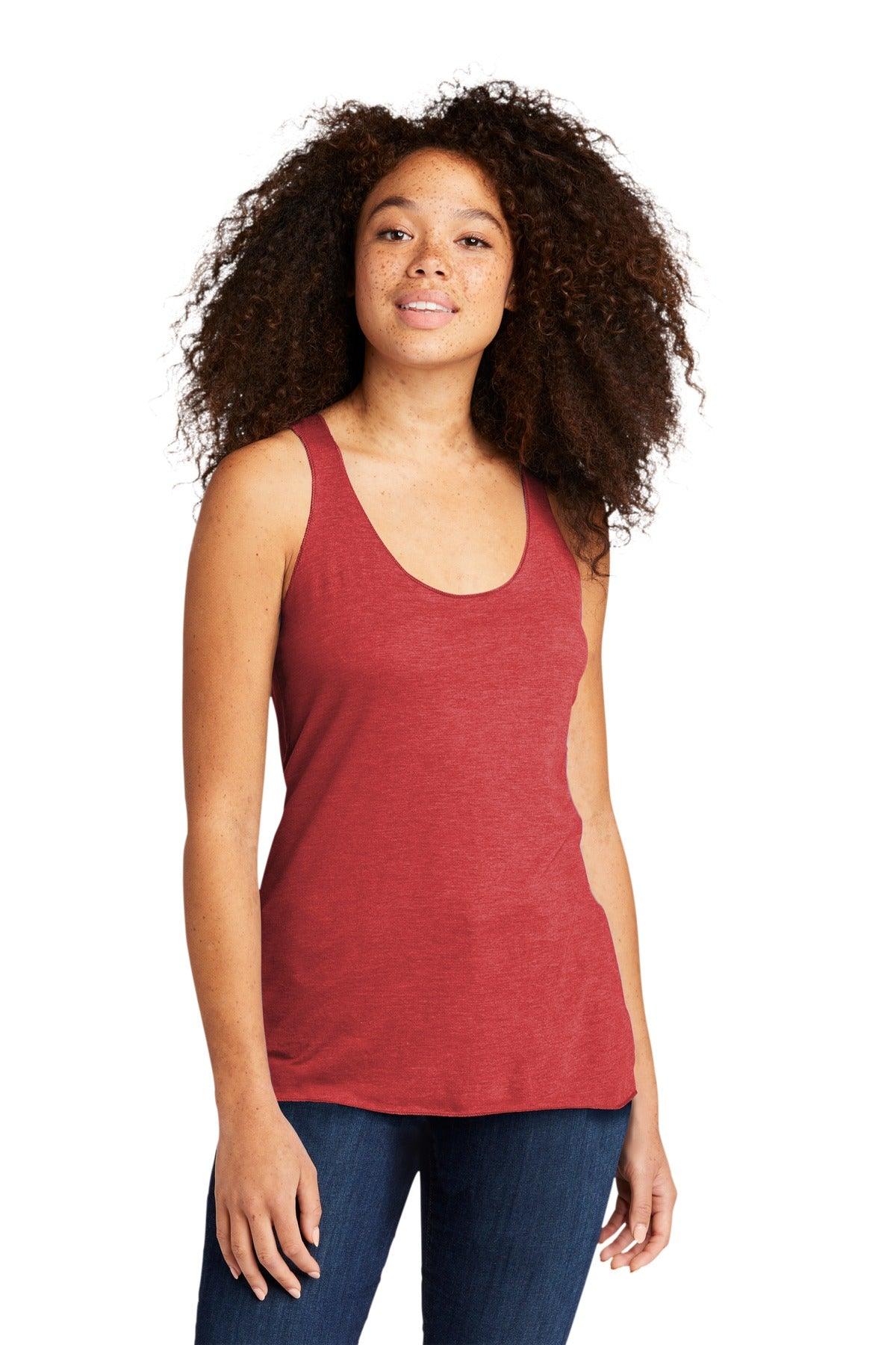 Next Level Apparel Women's Tri-Blend Racerback Tank. NL6733 - Dresses Max